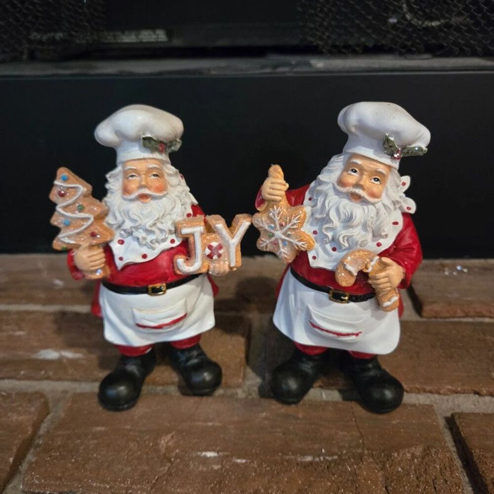 Cookie Santa Figures